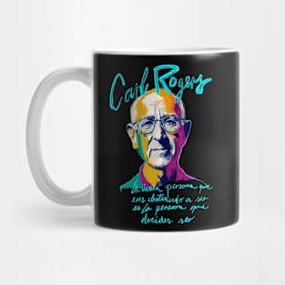 carl rogers phrase Mug